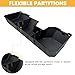 YoCenSe Car Underseat Storage Box Fits For RAM 1500 2019+ Crew Cab New Body Style
