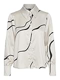Col de chemise VERO MODA Chemise VMMERLE pour femme, Pumice Stone 1, M