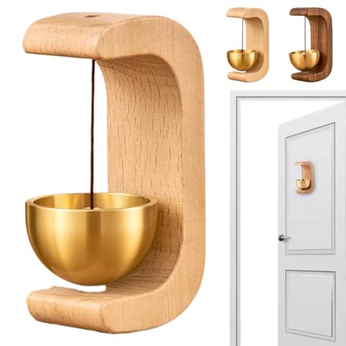 玄関チャイム ドアベル 鈴 玄関ベル 店舗用 ドアチャイム 鈴 電池不要 穴あけ不要 透き通った綺麗な音です 取付簡単 ホーム用 引き戸 喫茶店 バー 飲食店 冷蔵庫 装飾 プレゼント