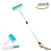 TOAO Multi-function 3 pieces Reusable Sticky Picker Set Cleaner Lint Roller Pet Hair Remover Brush