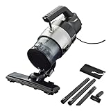 TWINBIRD(ツインバード) ハンディークリーナー 掃除機 パワーハンディークリーナー ハンディージェットサイクロンEX2 HC-EB53GY 車 コード式 ガレージ ソファ カーペット サイクロン式 紙パック不要 水洗い グレー