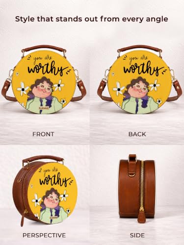 Kalankit vegan leather sling bag – image 6