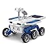 OBEST Modello di Auto ad Energia Solare Giocattoli Educativi per la Scienza Auto Assemblaggio Blocchi di Costruzione Fai da Te Regalo per Bambini(Bianco)
