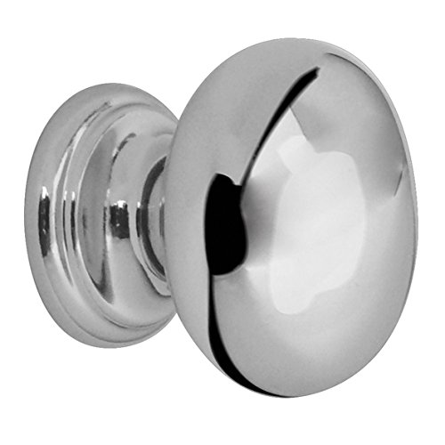 Frelan Hardware Silver Pc 35Mm Cupboard Knob