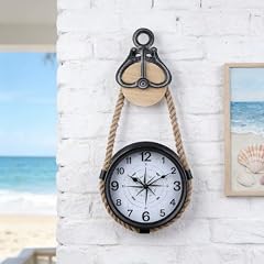 TOHOOYO Retro Rust Wall Clock Non Ticking Large Iron Antique Hanging Clocks Vintage Innovative TOHOOYO Retro Rust Wall Clock Non Ticking Large Iron Antique Hanging Clocks Vintage Innovative item