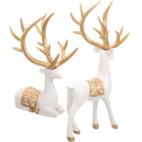 Figuritas de Reno de Navidad de Resina para Decoración