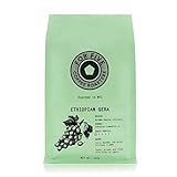 For Five Coffee Roasters Ethiopian Gera Light Roast (Origin: Djimma Region, Ethiopa), Whole Bean 12 oz