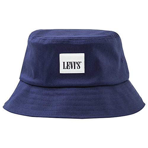 Preisvergleich Produktbild Levi's Unisex Serif Bucket Hat Ohrenschützer, Marine, M