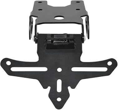 Rear Fender Registration Bracket License Plate Holder Frame with LED Light For Yamaha XSR155 XSR 155 2019 2020 2021