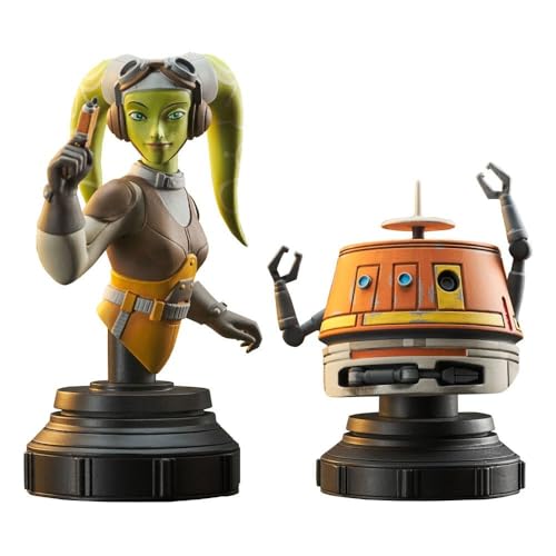 Gentle Giant - Star Wars Rebels - Hera And Chopper Bust 2-pack