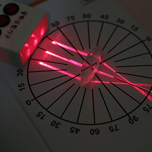 Optical Concave Convex Lens Prism Set Physical Optical Kit Laboratory Equipment