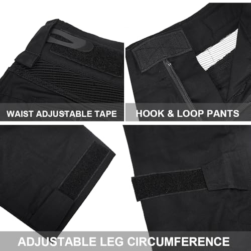 SINAIRSOFT G3 Tactical Pants with Knee Pads,Men\'s Airsoft Paintball Hunting Outdoor Pants,Combat Army BDU Trousers - Thumbnail 6