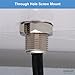 Proxicast Vandal Resistant Low Profile 4G/5G Omni-Directional Screw Mount Antenna - 10 ft Coax Lead - for Cisco, Cradlepoint, Digi, Pepwave, Sierra Wireless and Others (ANT-121-002)