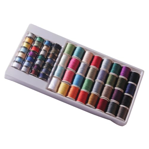Hilos de costura coloridos STOBOK 60 unidades miniatura 1
