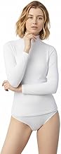 YSABEL MORA Women's Long Sleeve High Neck Thermal T-Shirt Thermal Protection and Comfort Without Extra Bulk Keeps Warm and Style in Winter Breathable Technology