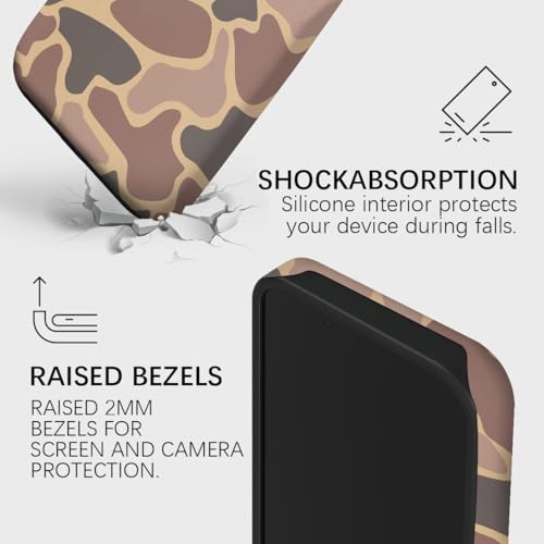 Case for iPhone 17 Pro Max Case,Camo Phone Case for Women Boy Men,Dual-Layer Hard Shell + Silicone Cover - Aesthetic Protective Design Cases - Image 5