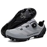 PENXZT Mountainbike Schuhe Herren Damen Fahrradschuhe Kompatible SPD/SPD-SL Lock System...