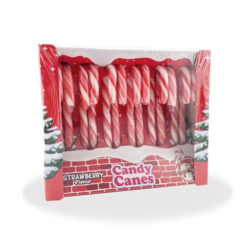 Lecca Lecca Candy Canes Bianco/Rosso R.14Gr 50Pz