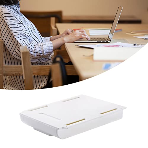 Plastics Under Desk Drawer Storage Case Self-Adhesive Durable Containers for Organizing with Free Screw Package… - Afbeelding 6