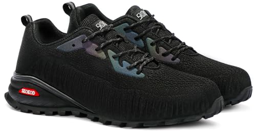 Image of Steel Toe Shoes for Men Composite Work Shoes Comfortable Puncture Proof Lightweight Indestructible Sneakers