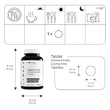 Witamina B12 Metylokobalamina 1000 mcg. 200 tabletek VEGAN na 6 miesięcy.