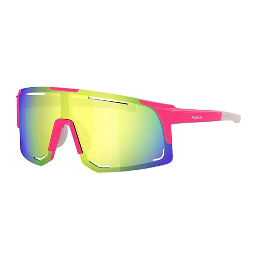 Óculos Esportivo Proteção Uv 400 Basah Rosa Alma Genius