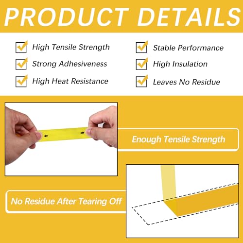 Image of 5 Rolls 10mm x33m (108ft) Sublimation Tape Up to 250℃(480 F) Heat Resistant High Temperature Adhesive for Thermal Transfer Heat Sensitive Soldering Circuit Boards,No Residue (Brown)