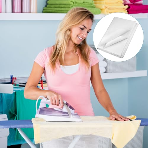 Miniatura 4 de Zyren Blanca Entretela Termoadhesiva Para Planchar 200 X 100 Cm Entretela Adhesiva 50g M Tela De Entretel Fusible, Tela No Tejida Para Reforzar Los Pliegues De La Ropa A Mano Se Puede Cortar