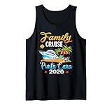 Family Cruise Punta Cana 2026 Summer Matching Vacay Trip Tank Top