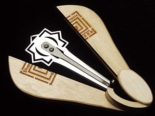 Jew's Harp by D.Glazyrin / Uranus (in case) - Professional mouth musical instrument (jaw harp) Beautiful sound Excellent quality Original maultrommel Jew's Harp (jaw harp,dan moi)