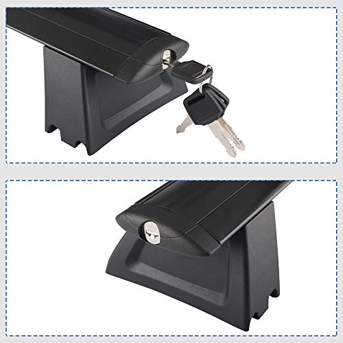 Roof Rack Cross Bars Compatible With 2011-2021 Grand Cherokee, Luggage Carrier Crossbars For Rooftop Cargo Luggage Kayak Bicycles Canoe With Grooved Side Rails #TOP5