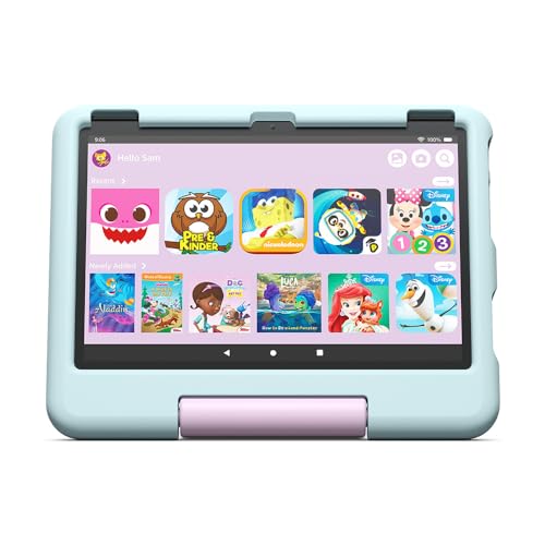 Image of Amazon Kid-Proof Case for Fire HD 10 tablet (Only compatible with 13th generation tablet, 2023 release) - Disney Princess