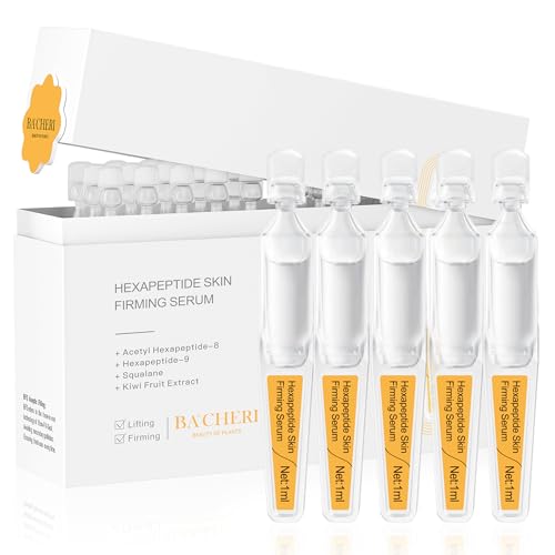 BACHERI Autumn/Winter Care| BACHERI Vitamin B Amino Acid + Hexapeptide Face Serum - Ampoules Duo for 30+ | Barrier Repair, Hydrating,Firming, Wrinkle Care & Anti-Aging Serums for Mature, Dry, Sensitive Skin
