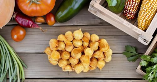 Image of Shree Jee Organic Dry Kashmiri Garlic (60 Grams) Premium Single Clove Garlic from the Himalayas, A Taste of Tradition Lehsun