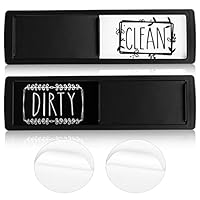Geschirrspüler-Magnet \Clean Dirty\, leicht zu lesen, für Küche und Geschirrspüler, mit doppelseitigen Aufklebern