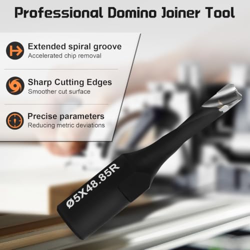 Domino Cutter Solid Carbide Bits for DF500 Jointer Machines by ZSUCC - Image 4