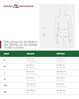 DANISH ENDURANCE 3er Pack Sport Boxershorts Herren, Mehrfarbig (1x Schwarz, 1x Schwarz/Rot, 1x Grün) mit langem Bein, M – Ansicht 6