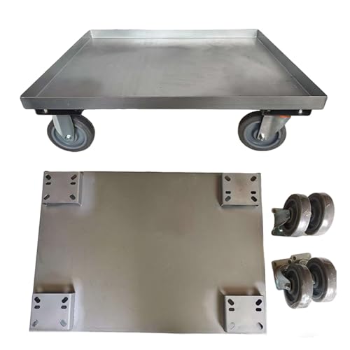 Bandeja de metal anti derrames con ruedas para aire acondicionado 6