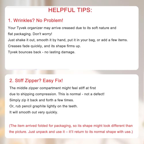 Doxo Upgraded Purse Organizer Insert for LongChamp, Bag Organizer for Long Champ Large and More, Ultra-light Waterproof DupontPaper le pliage Accessories, Women Tote Handbag Dividers(White,L)3