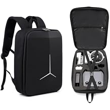 Backpack Case for DJI Flip, Travel Carrying Storage Shoulder Bag EVA Protective Cover Shell can Store Flip Drone Accessories, RC2 or RC-N3 Remote, Charging Hub Batteries Portable Organizer