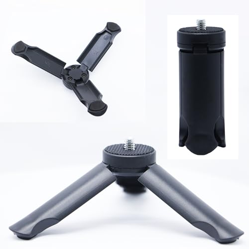 Mini Tripod for DJI Osmo Pocket 3, Tripod Stand for Go Pro Hero13 /12/11/10/9/OSMO Mobile2/Insta360 ONE X3/FeiyuTech/ZHIYUN