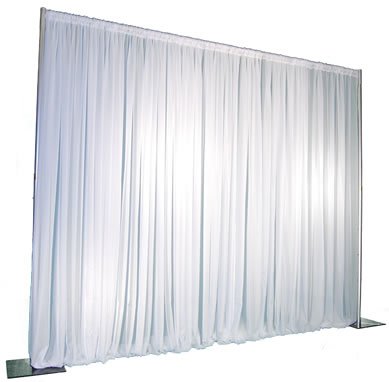 10-Panel Pipe and Drape Kit / Backdrop - 7-12 Feet Tall (Adjustable)