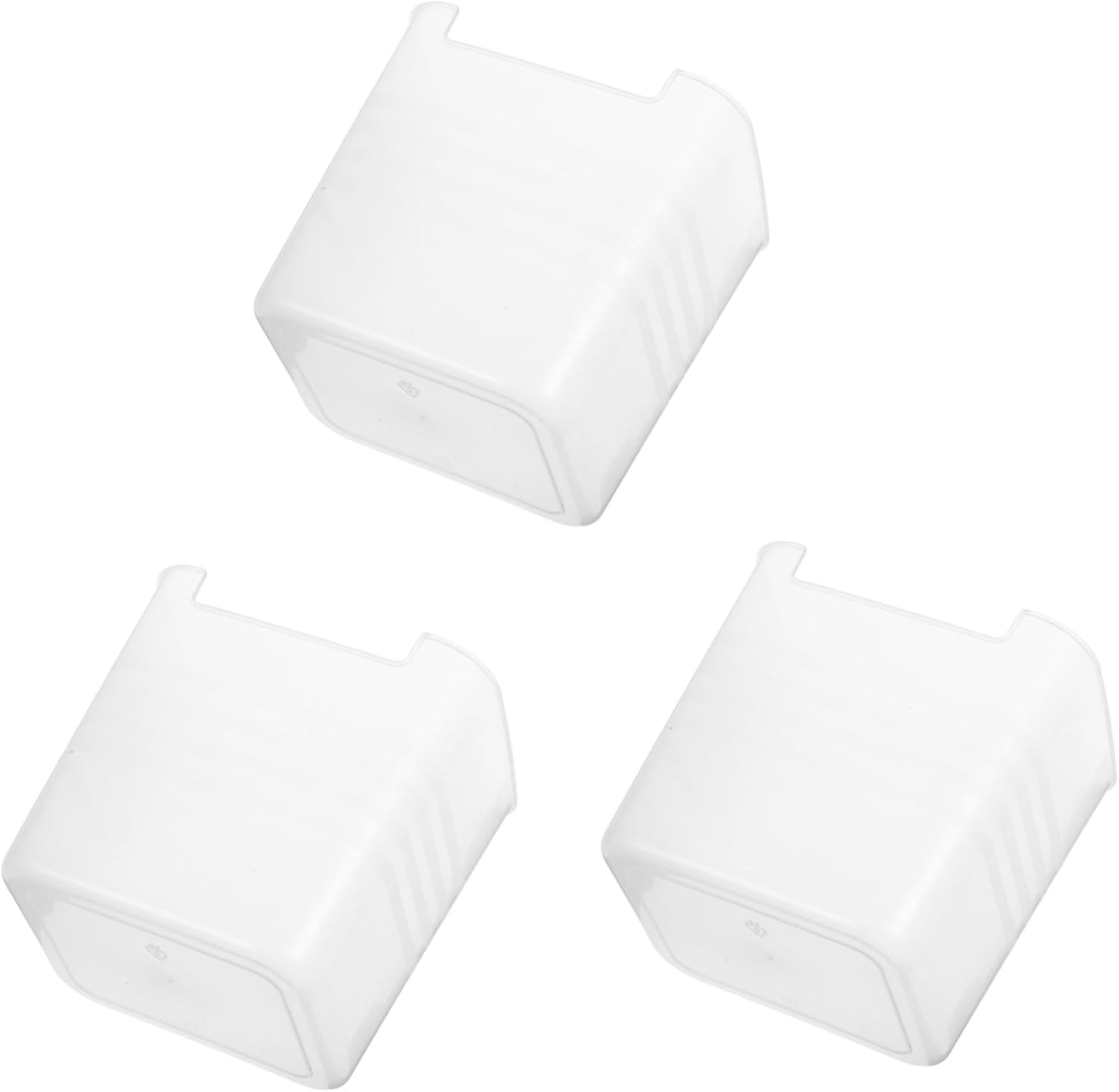 3 Piece Refrigerator Door Organizer Box, PP Storage Bin