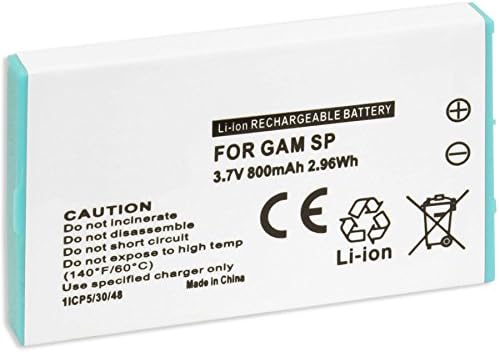 Batterie Rechargeable 850mAh Pour GameBoy SP Et DS Fat – Neuf – Modèles AGS-001/003