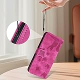 LSPCASA etui na telefon do Motorola Edge 60 Pro (6,7 cala) skóra PU premium z funkcją podtrzymywania, składana klapa, otwory na karty, funkcja stojaka, do Motorola Edge 60 Pro, motyl-kot ochronne etui