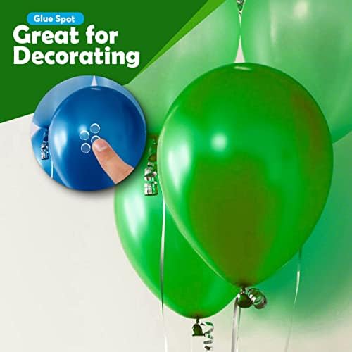 2pk Clear Glue Dots | 224 Sticky Dots Double Sided | Removable & Mess Free Glue Dots for Balloons, Mounting etc | Balloon Glue Dots Double Sided Sticky Dots | Adhesive Dots | Balloon Dots Glu Dots