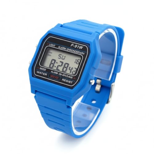BDM Reloj Digital Vintage | Elige tu Color Favorito | Estilo Retro Años 80 Unisex | Reloj con Alarma, Cronógrafo y Luz BDM Reloj Digital Vintage | Elige tu Color Favorito | Estilo Retro Años 80 Unisex | Reloj con Alarma, Cronógrafo y Luz
