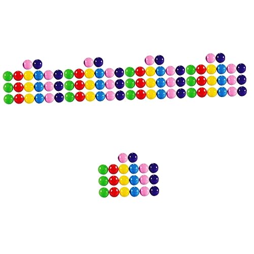 ibasenice 100pcs Colorful Activity Balls Lightweight Hollow Game Balls for Parties Raffles and Entertainment for and Versatile Use