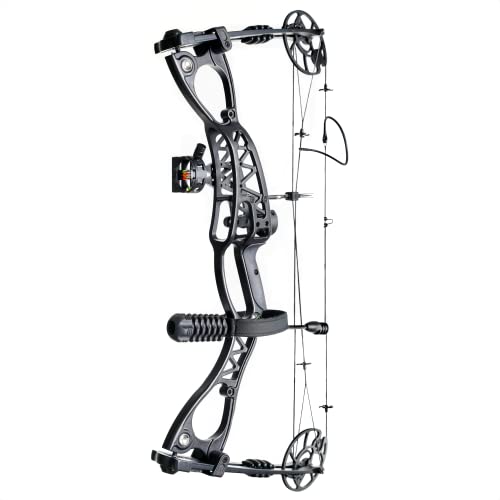 Ballista Universal X Compound Bow Package For Adults And Teens With Hunting Arrows, Left/Right Handed, 310 Fps, 40-65 Lbs Draw Weight, No Bow Press Needed #TOP1