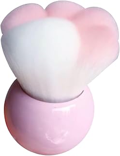 Brocha de maquillaje de garra de gato, brocha...